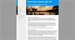 Desktop Screenshot of heronbay.org